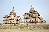 Orchha - Royal Chattris (cenotaphs)